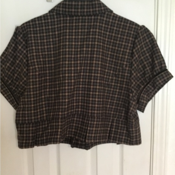 NWT Kim Parrish Collection Vintage Winter Cropped Top - Picture 3 of 13